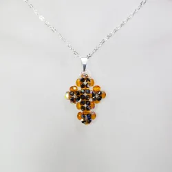 Pendant 45cm - Ululani-Silver Chain - Pendant 45cm - Laiton argenté